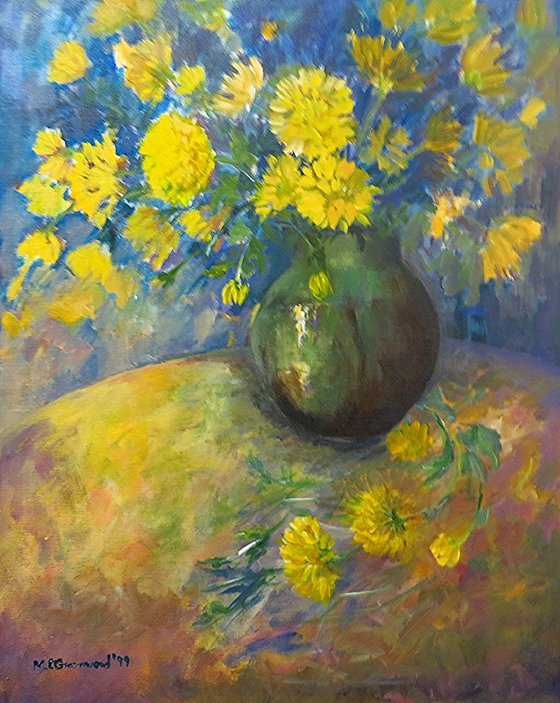Yellow Chrysanthemums