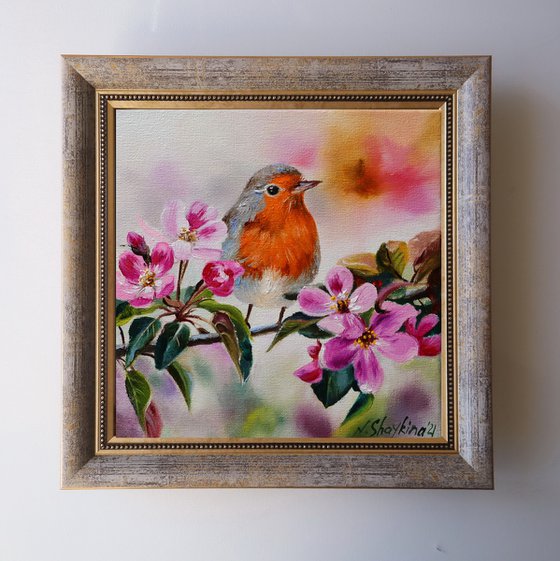 Robin Bird Painting