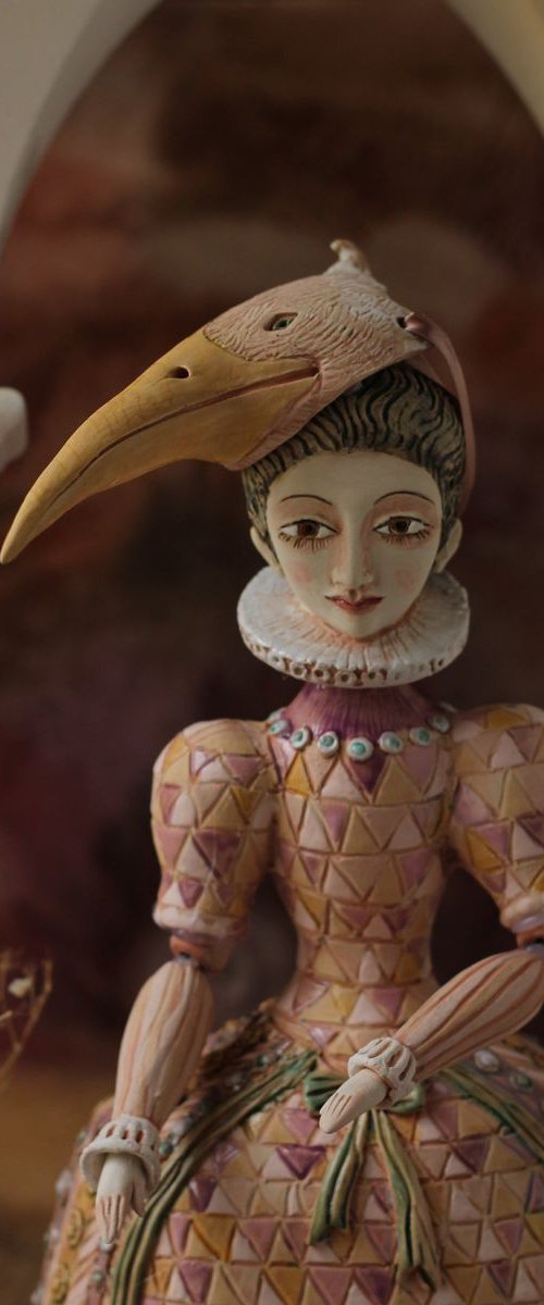 Renaissance riddle. Wall sculpture by Elya Yalonetski by Elya Yalonetski