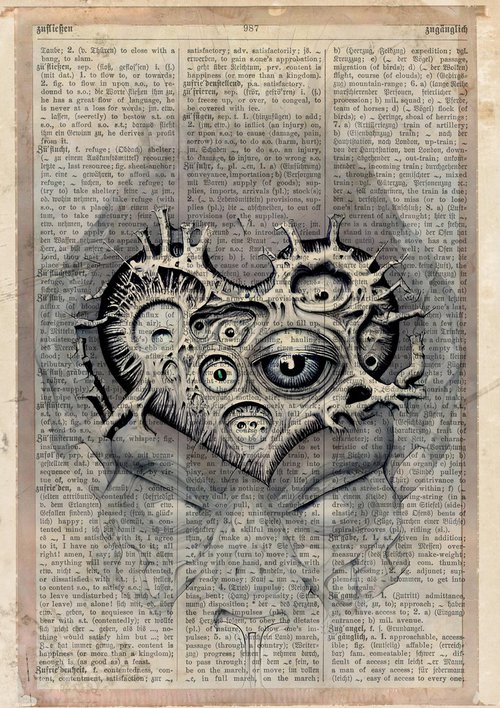 The Creepy Eye Love Chronicle by Jakub DK - JAKUB D KRZEWNIAK
