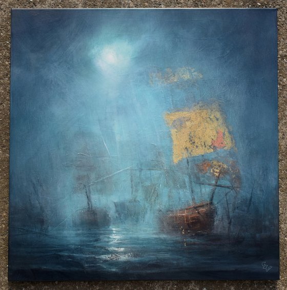 " Harbor of destroyed dreams - Under the Cover of Moonlight "