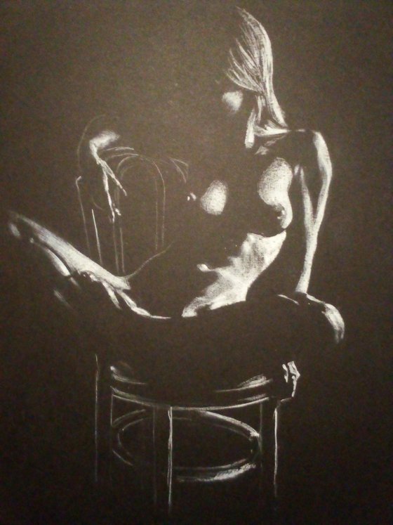 Nude noir #310 (21X29)cm