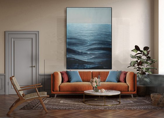 Waves1  30x39 in
