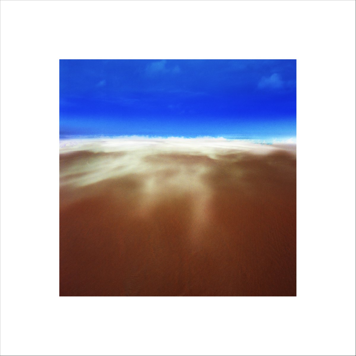 Abstract Landscape Giclee Print By Paul Harrison, 30 X 30", Shoreline 3, Original Artwork