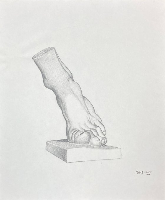 Foot Study - After Bargue