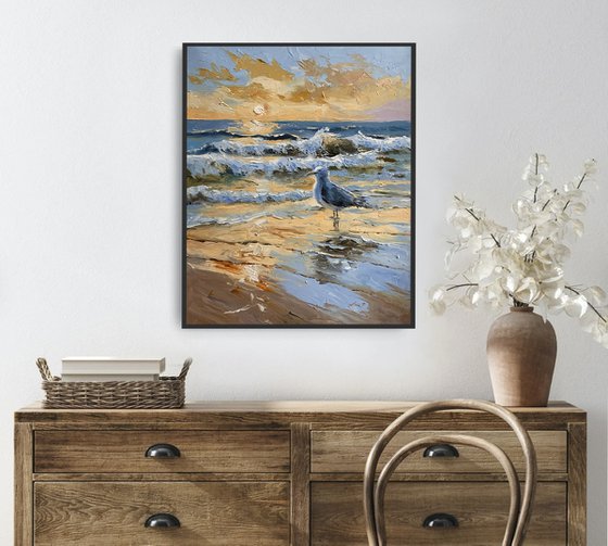 Evening Tide, sunset.