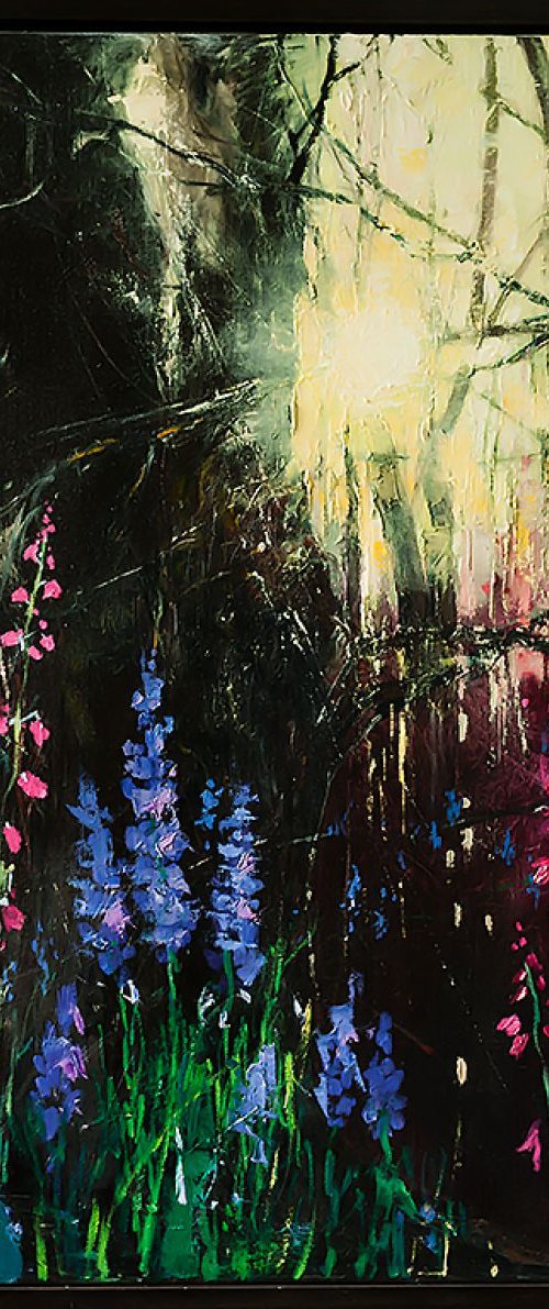 'Sunset in the Forest' by Ewa Czarniecka