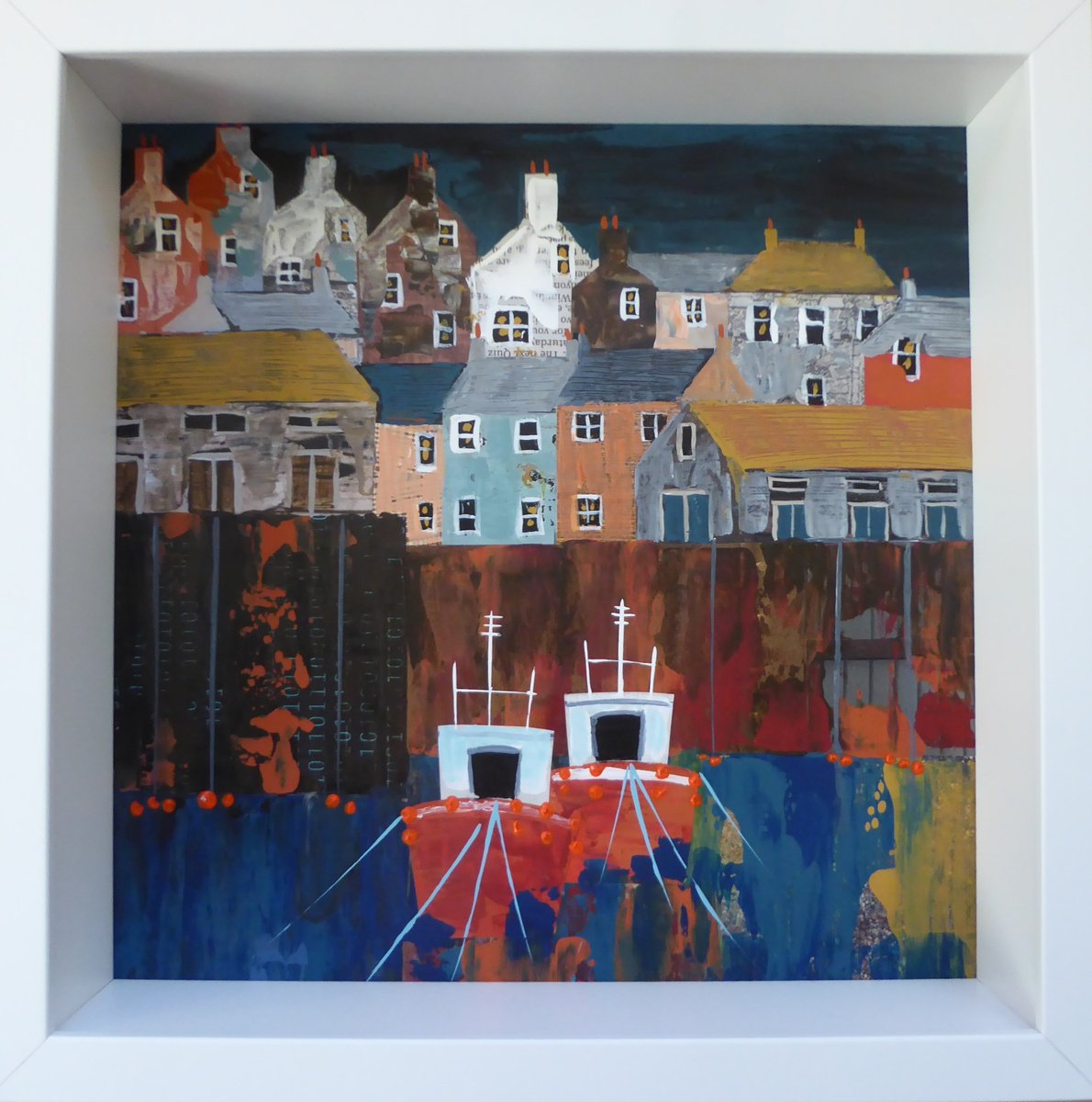 Evening Trawlers by Elaine Allender