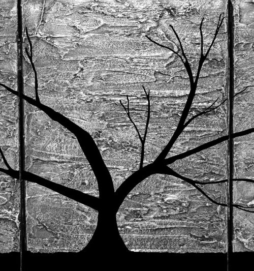 Mystic Tree  54 x 24 " by Stuart Wright