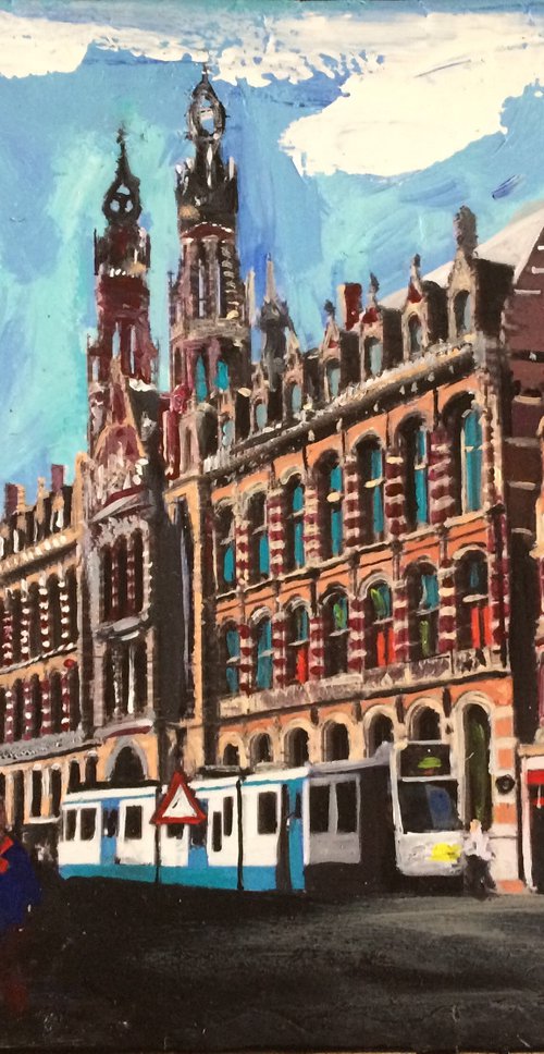 Amsterdam, Post Office by Andrew  Reid Wildman