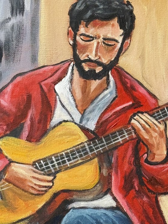 The Street Guitarist