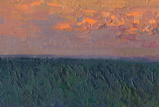 Sunset. June. Chamzinka