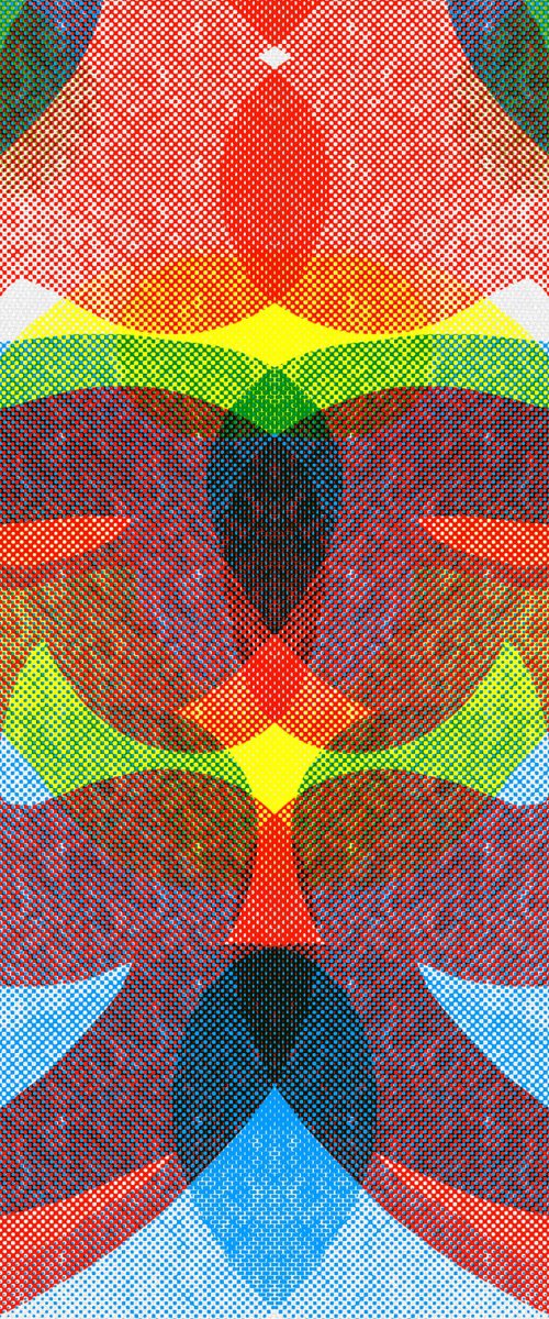 GA#253 Colored snake III by Mattia Paoli
