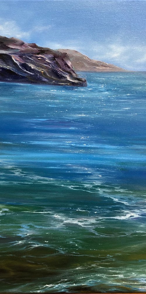 Summer at the Seaside by Alesia Yeremeyeva