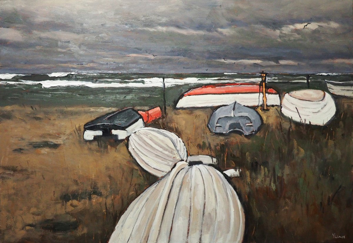 Seascape By Yuanyuan Liu, 39 X 28, Artwork For Sale On Artfinder