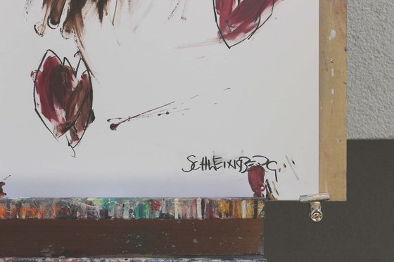 She Paints Outside the Lines No. 11