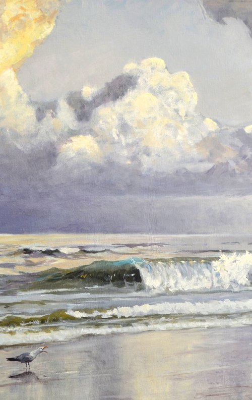 Filey Seacape by JON PAUL WILSON