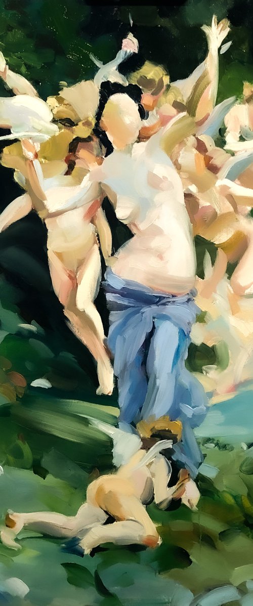 Study after Bouguereau 2 by Dan Laurentiu Arcus