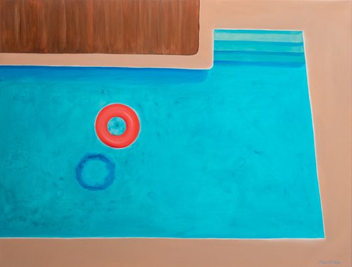 The Red Ring Modern minimalism by Elena Kurochko