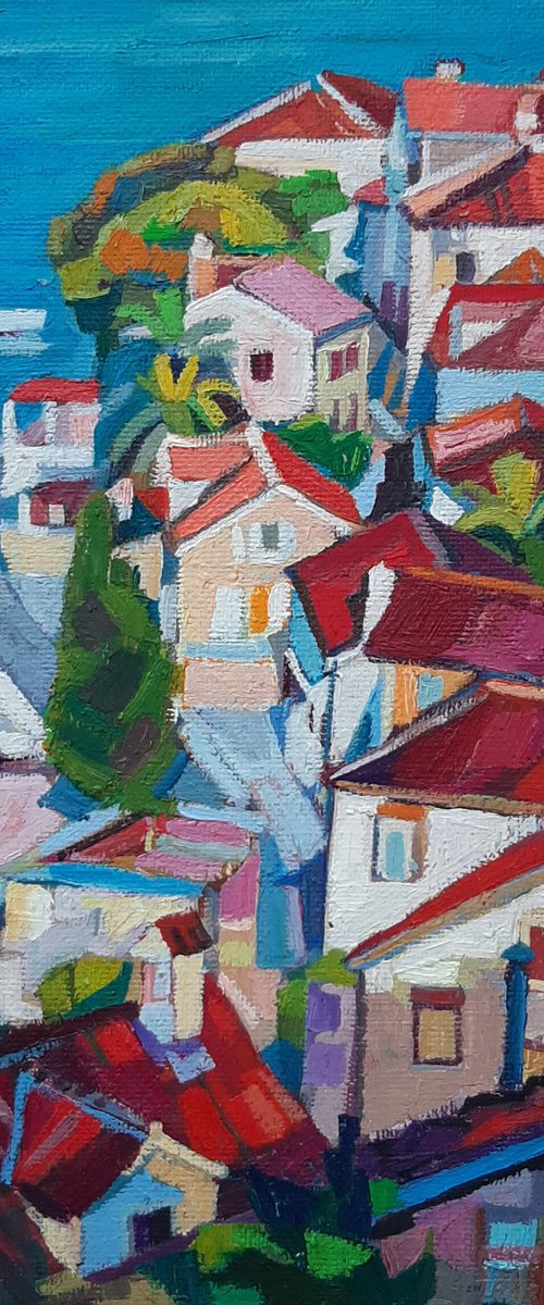 Seascape/ 24x18 by Maja Đokić Mihajlović