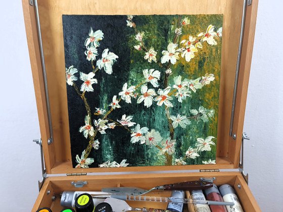 Cherries in bloom