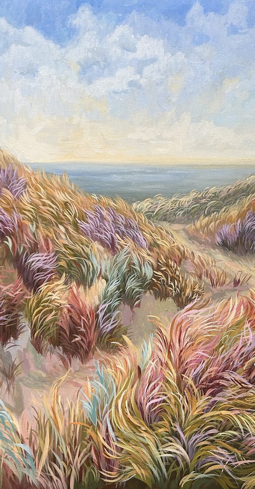 Evening in the Dunes II by Gabriele Prismantaite