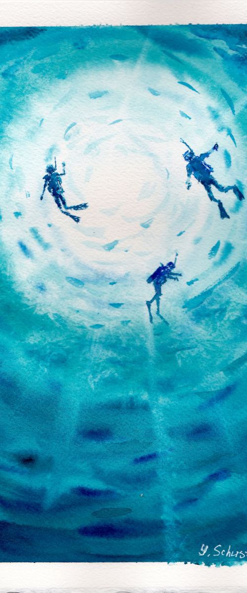 Underwater var.3 by Yulia Schuster