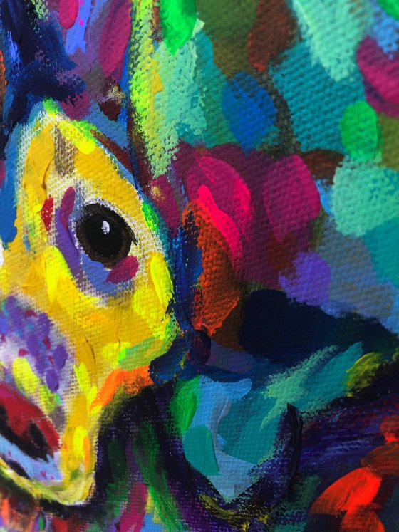 Colorful Retriever