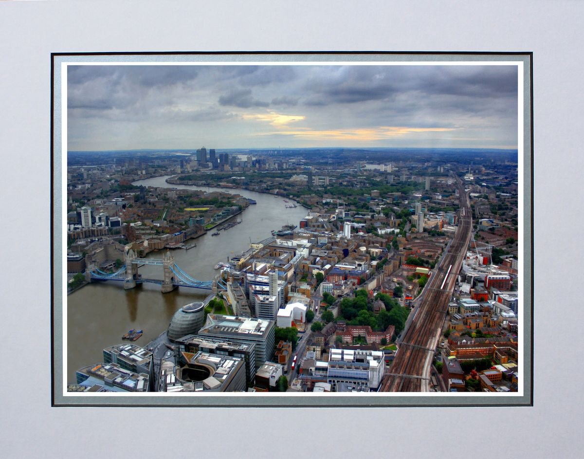 View from The Shard, London by Robin Clarke