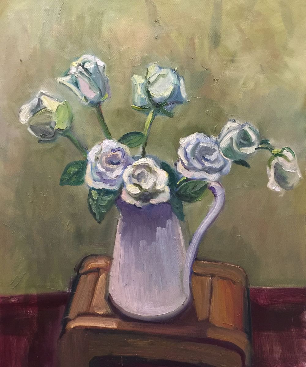 white rose by Felix