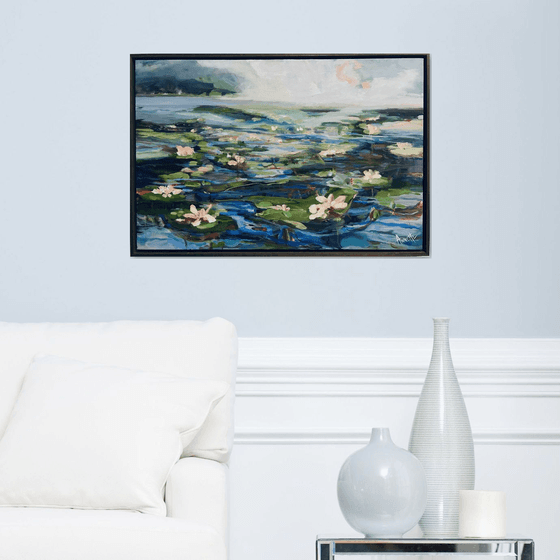 Misty Morning Lilies