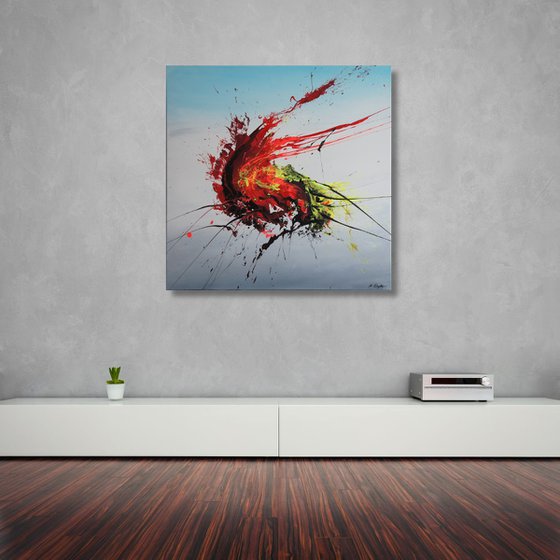 Emotional Release VII (Spirits Of Skies 064077) - 80 x 80 cm - XL (32 x 32 inches)