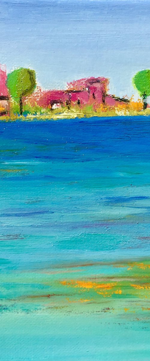 A pink city in the sea by Ilaria Sperotto