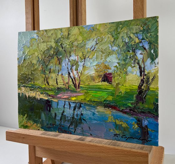 Willows over the Water