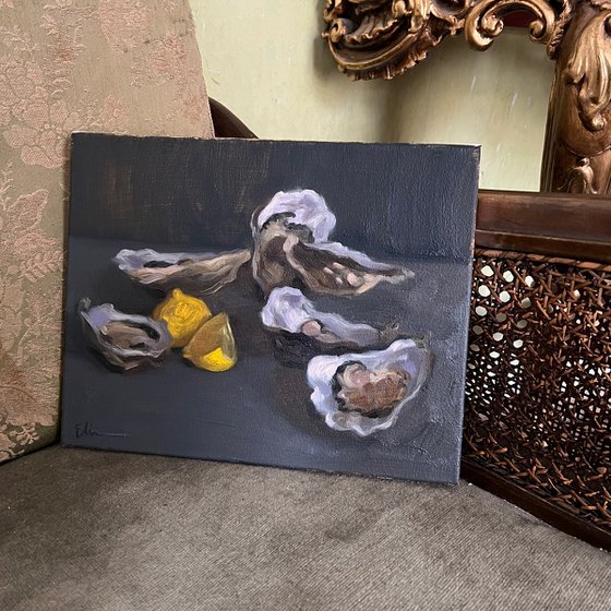 Still Life with oysters