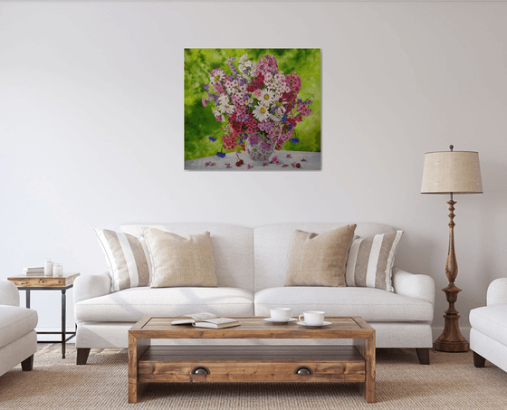 Large Floral Still life