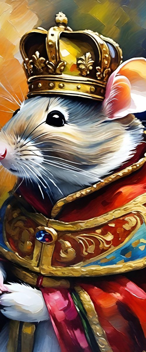 Royal Majesty the Mouse by Misty Lady - M. Nierobisz