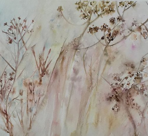 By the hedgerow by Samantha Adams