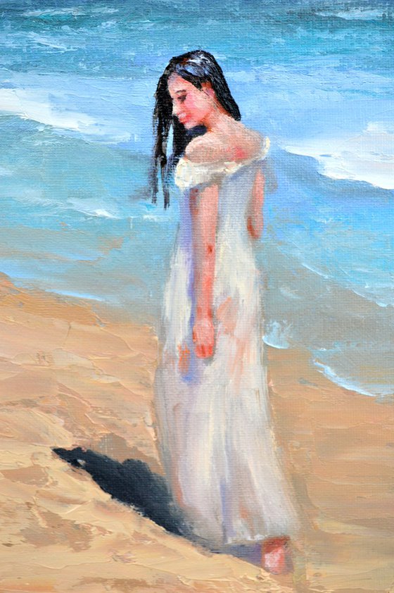 In solitude by the sea