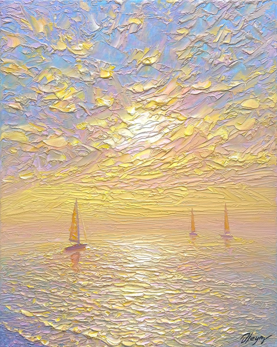 Silk Of The Tide By Dmitry Oleyn, 16 X 20, Artwork For Sale On Artfinder