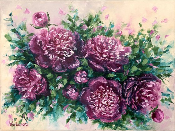 Pleasant peonies