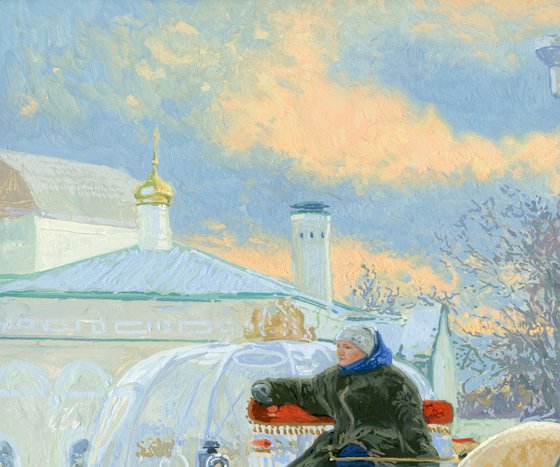 The cart with horses