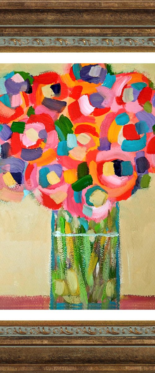 A Summer Bouquet VI by Jan Rippingham