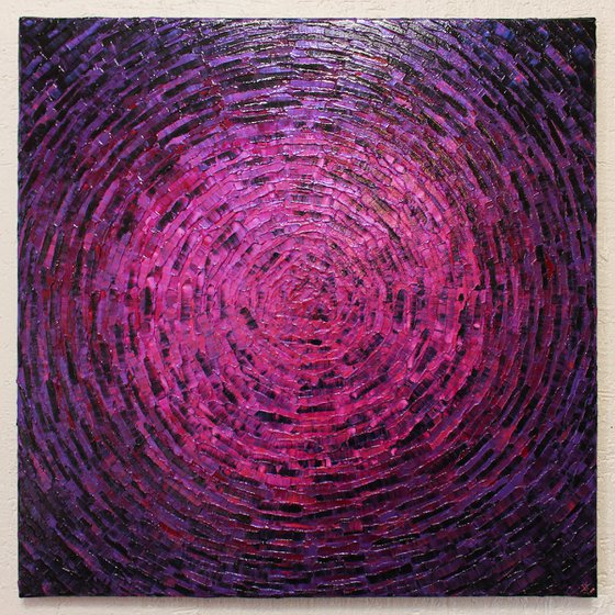 Shard of purple pink color