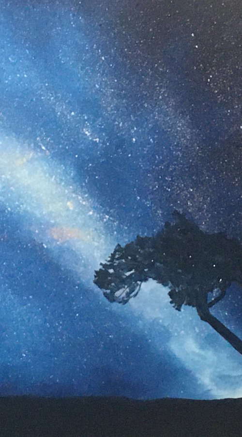 Night Sky by Timea  Valsami