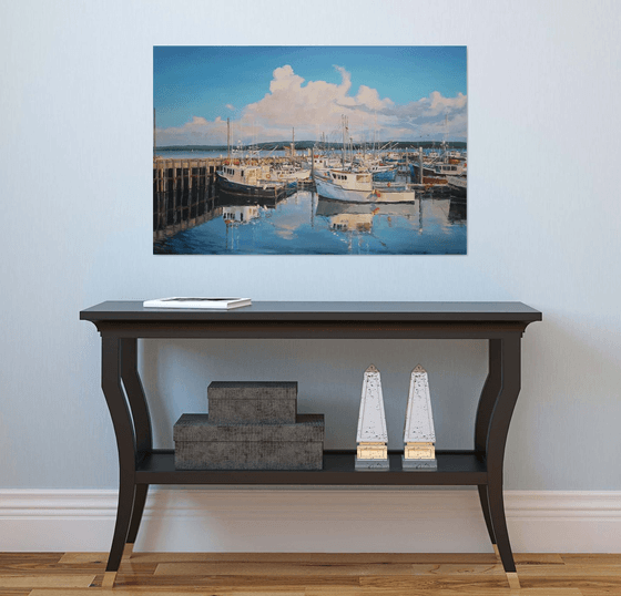 A Harbour Holds the Sky