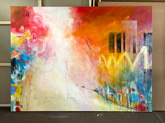 There is no place like home XXL  200x150cm