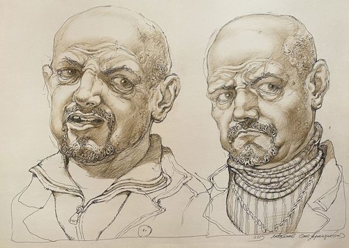 Portraits II by Oleg and Alexander Litvinov
