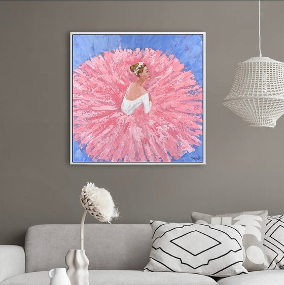 Ballerina in Pink Tutu