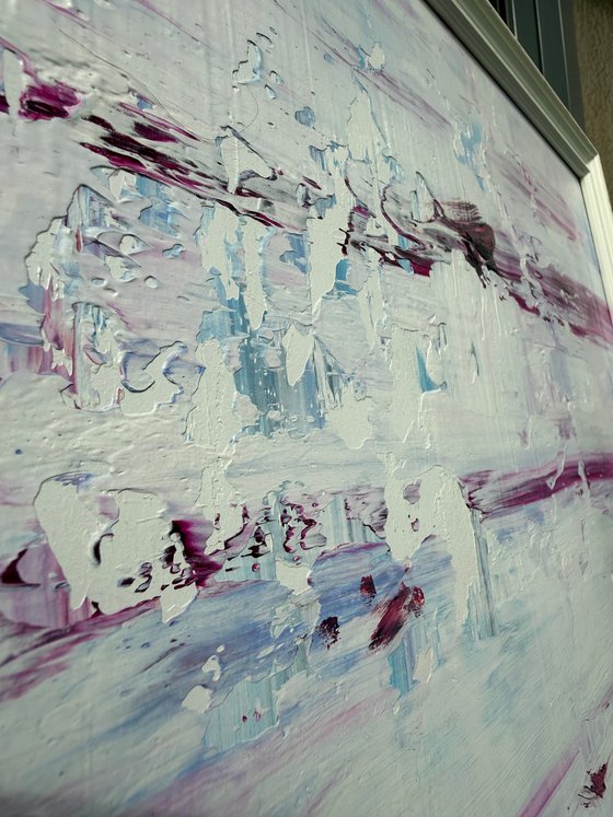 Silence between the waves. Diptych